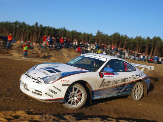 2008 - 2008 Kahle-Rally-Porsche GT3 on gravel
