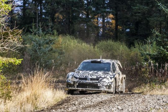 2016 - 17 Volkswagen Polo WRC 2017 test
